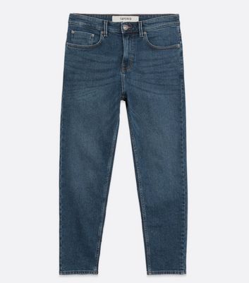 low rise slim tapered jeans