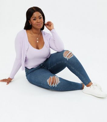 New look hallie clearance high waisted jeans