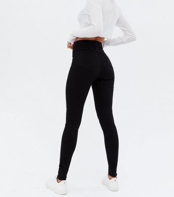 tall black skinny jeans women