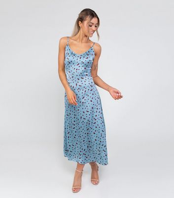 spot slip dress