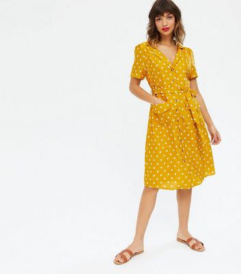 new look yellow summer dress