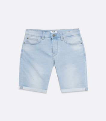 Only \u0026 Sons Pale Blue Denim Shorts 
