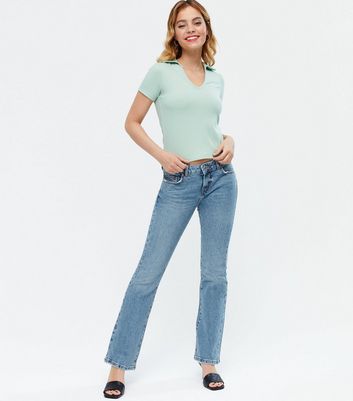 Low Rise Flared Brooke Jeans 
