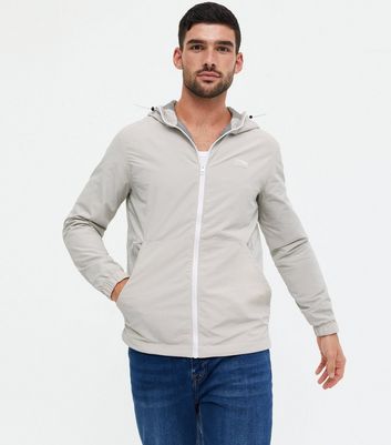 shop for Men's Jack & Jones Pale Grey Light Zip Jacket New Look at Shopo