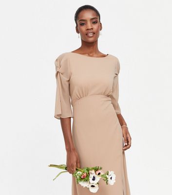 Maxi cocktail shop dresses with sleeves