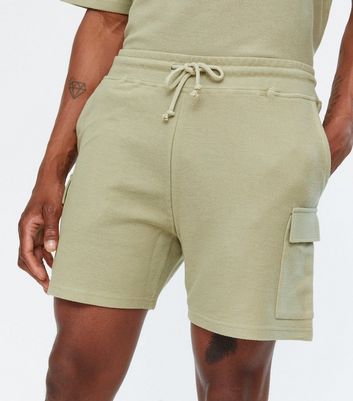 twill cargo shorts mens