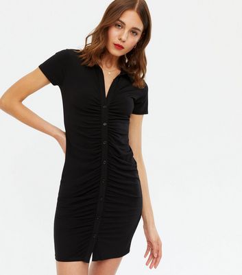 women's mini shirt dress