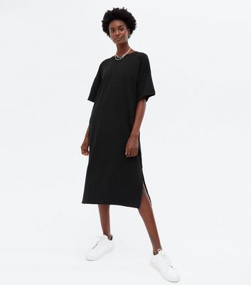 shirt dress with split