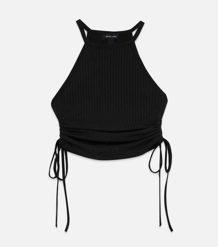 Base Black Halter Neck Top – Styched Fashion