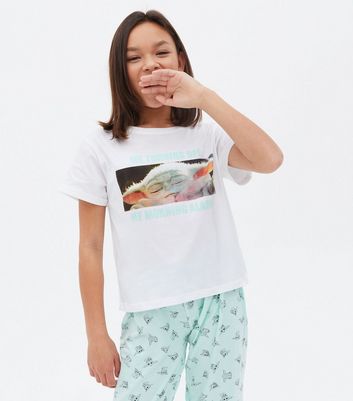 Ladies baby yoda online pajamas