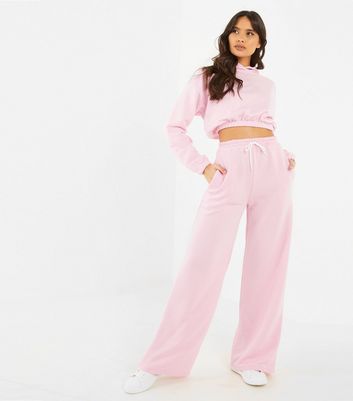 WOMEN FASHION Trousers Wide-leg discount 94% Oxylane tracksuit and joggers Pink M 