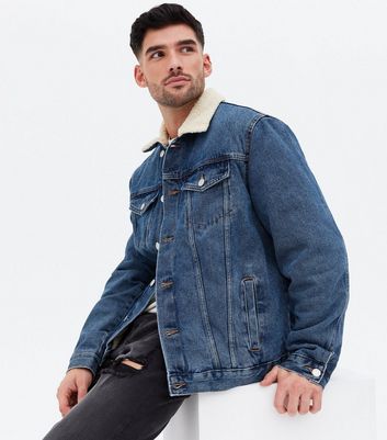teddy lined denim jacket