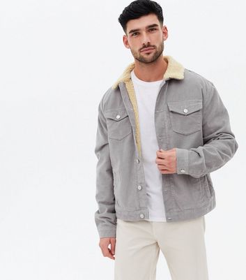 grey cord jacket