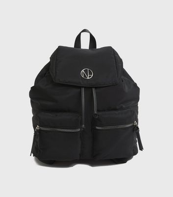 newlook black backpack