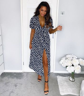 Missy empire clearance polka dot dress