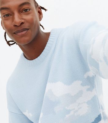 Blue cloud outlet jumper