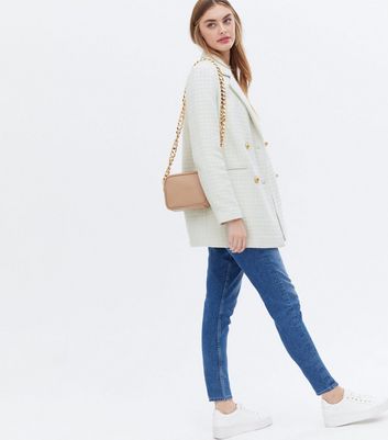 long white blazer