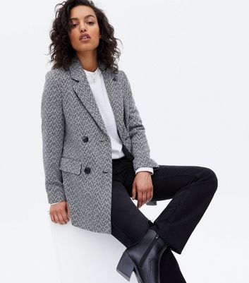 black textured blazer