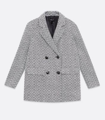 black textured blazer