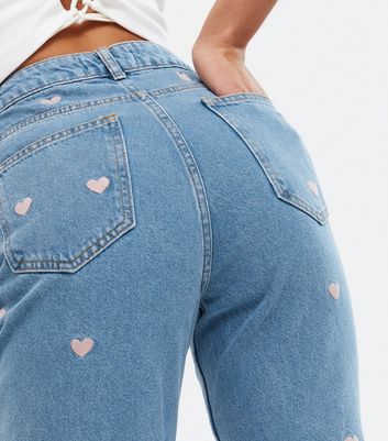 New look embroidered sales jeans