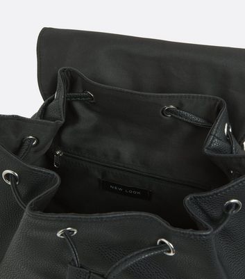newlook black backpack