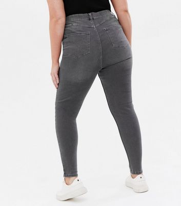 Curves Dark Grey Mid Rise 'Lift \u0026 Shape 