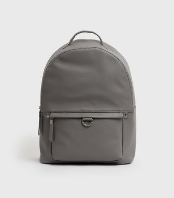 leather backpack new look