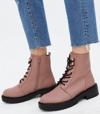 New look shop lilac boots