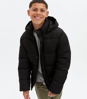 black puffer jacket boys