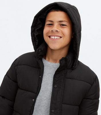 boys black puffa
