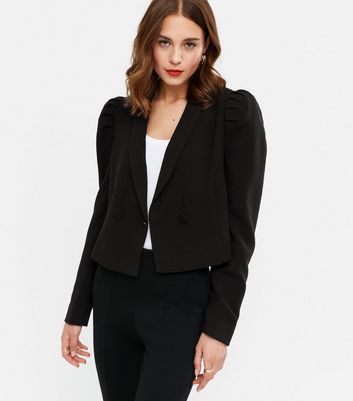 puff sleeves blazer