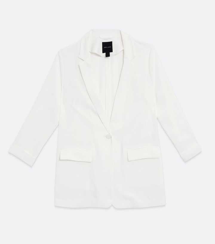 White Lightweight Blazer