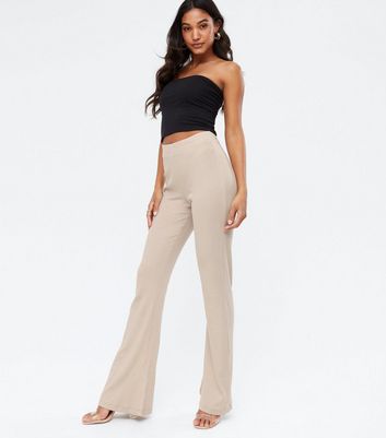 new look beige trousers