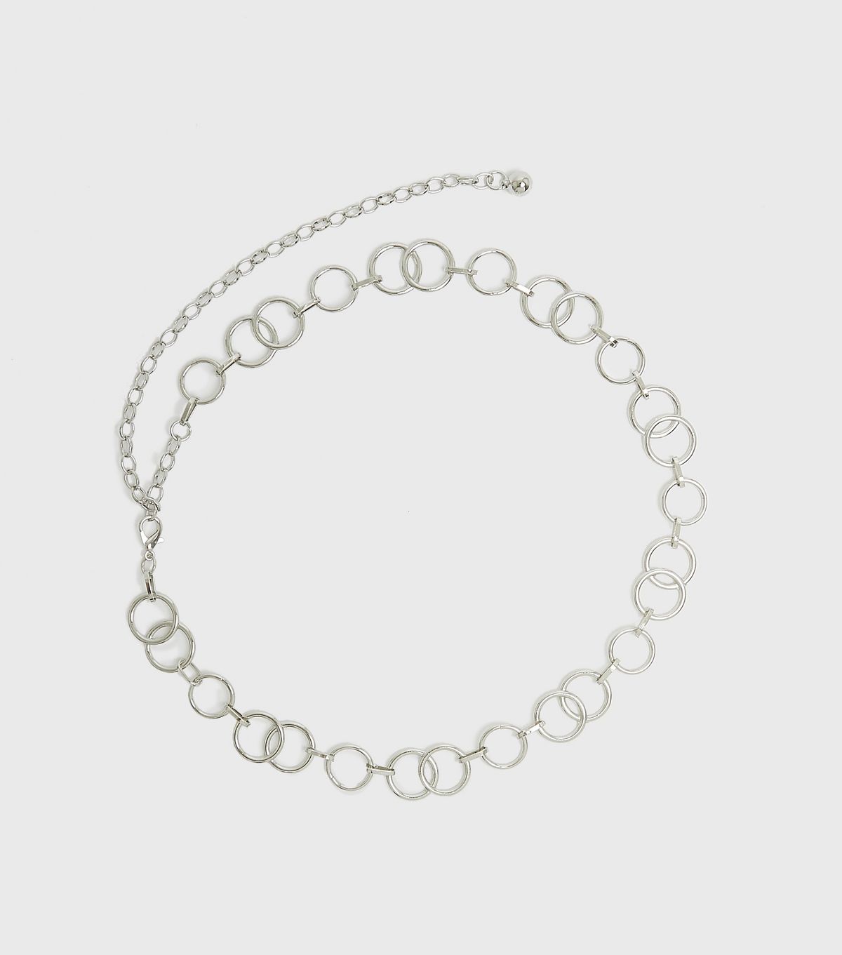 New Look Silver Circle Chain Belt, £9.99