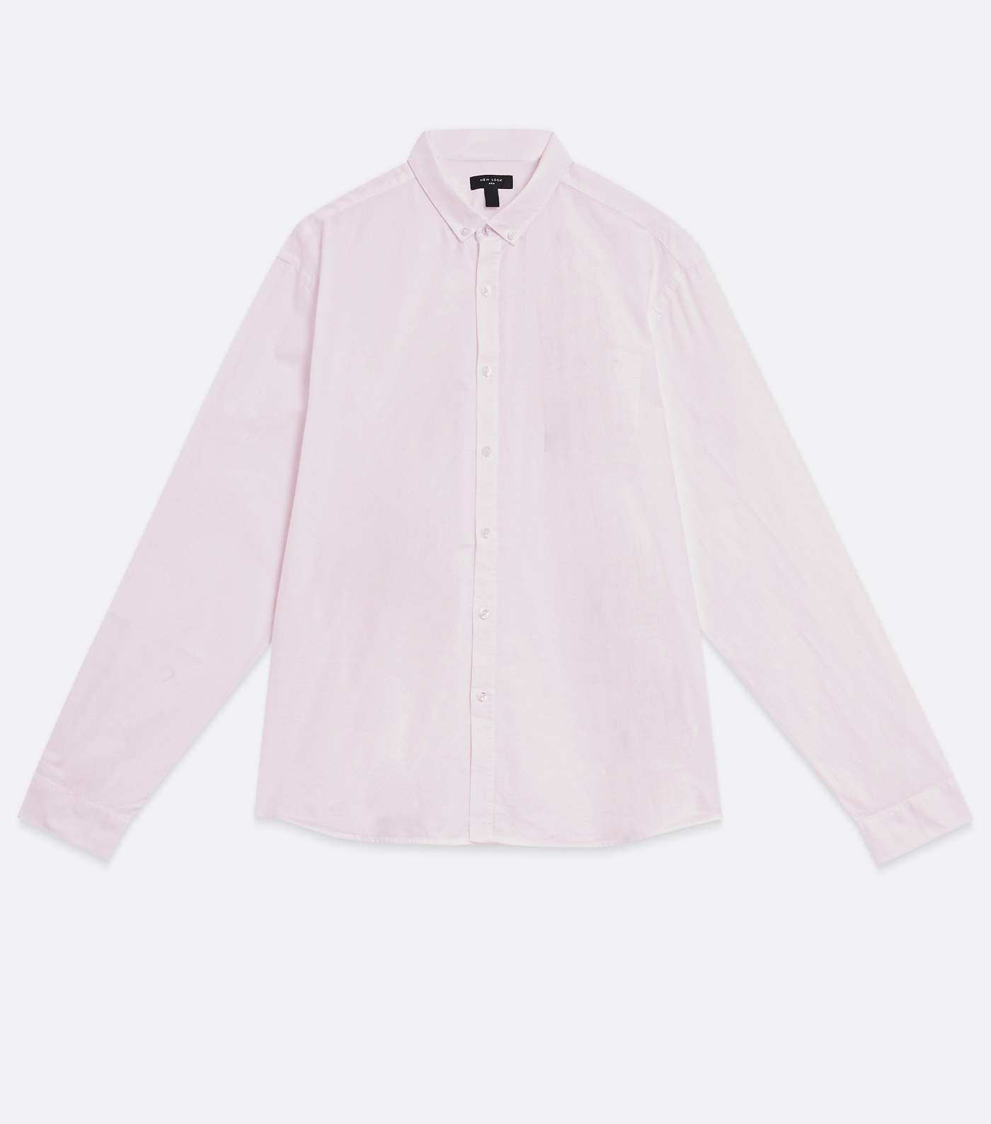 Plus Size Pink Cotton Oxford Shirt