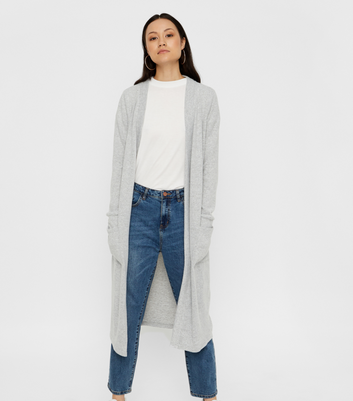 Light gray clearance long cardigan