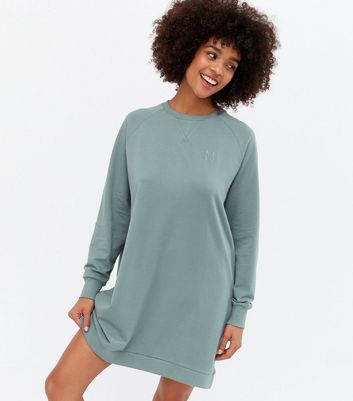 Grey sweatshirt clearance dress