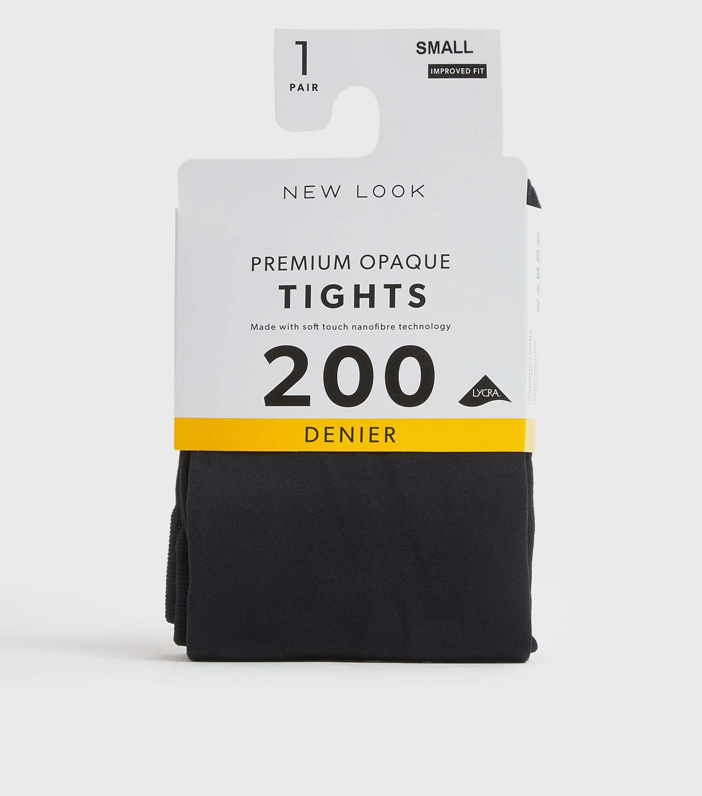 Black 200 Denier Premium Opaque Tights