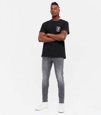 New look skinny 2024 stretch jeans mens