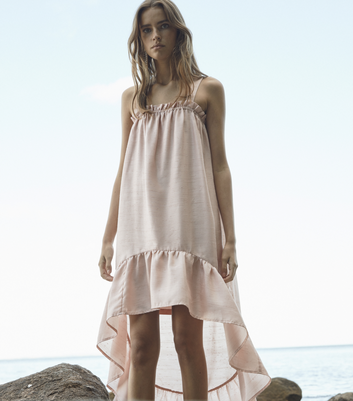 new look light pink dress