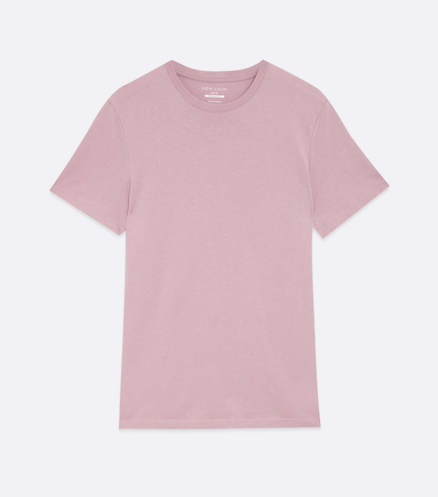 Mid Pink Short Sleeve Crew Neck T-Shirt Image 5
