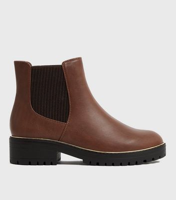 new look womens brown boots