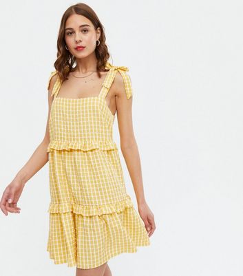 frill tiered dress
