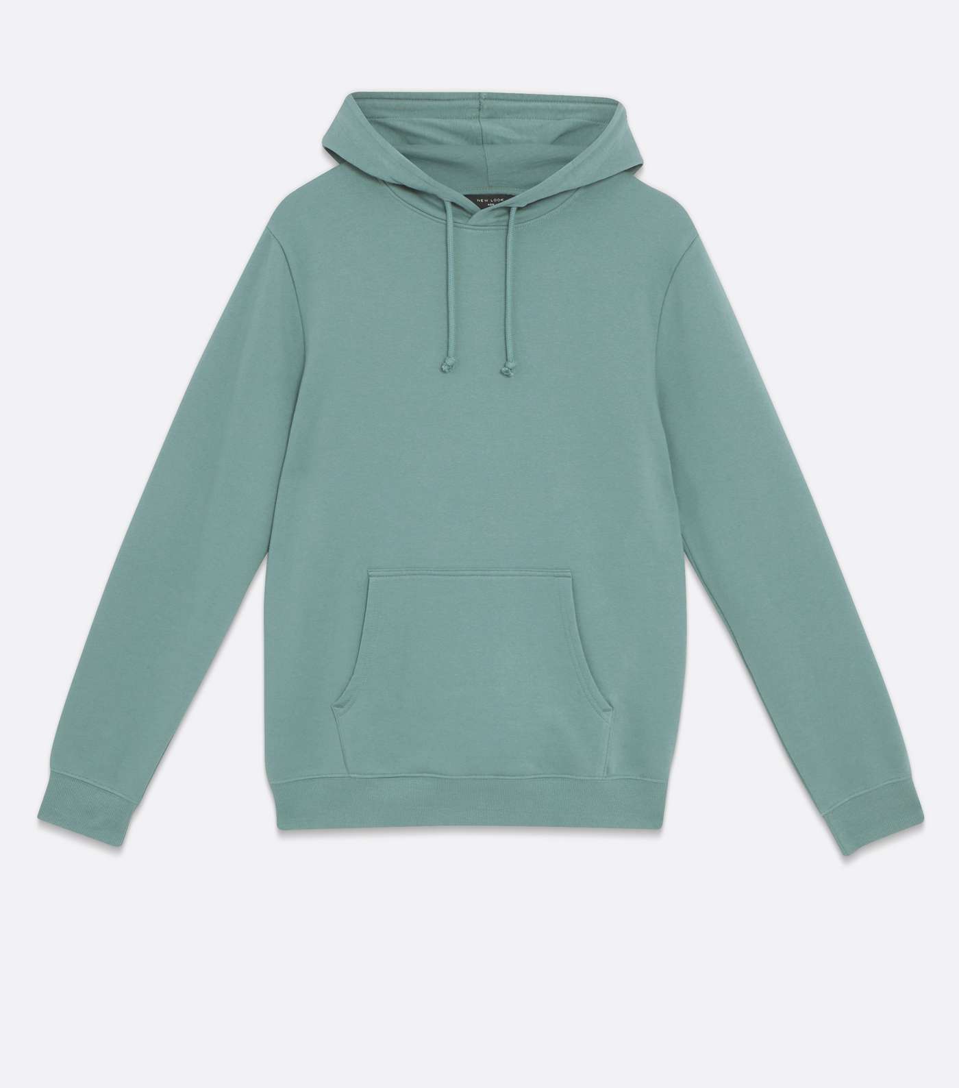 Bright Blue Pocket Front Long Sleeve Hoodie Image 5