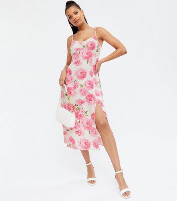 new look rose dress