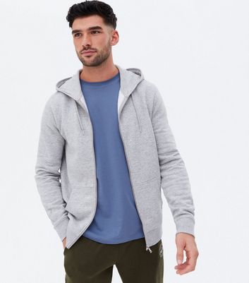 Grey marl shop hoodie mens