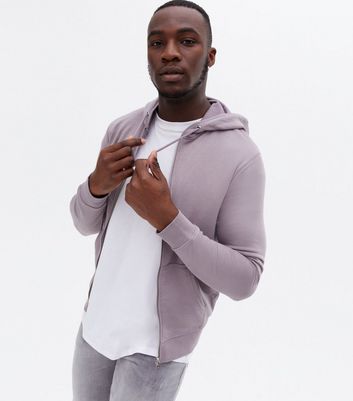 Light purple zip up jacket sale