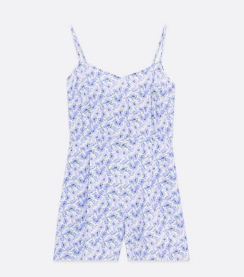 h and m white playsuit