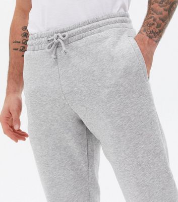 Grey cuffed deals joggers mens