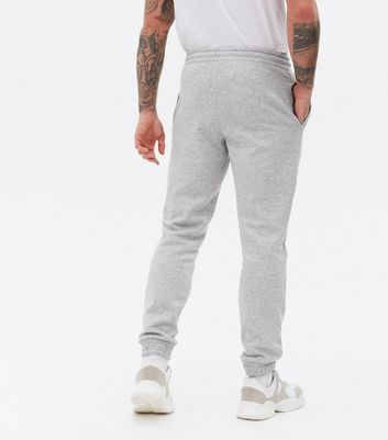 Grey cuffed joggers cheap mens